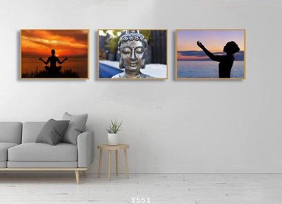 File gốc File tranh treo phòng tập yoga Y551 (chuẩn CMYK) cho nhà in