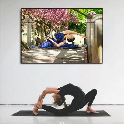 File tranh File tranh treo phòng tập yoga Y77 (bản gốc) in canvas