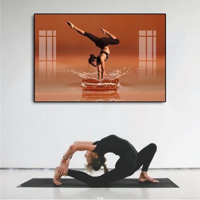 Download file gốc File tranh treo phòng tập yoga Y90 (in mica) trang trí