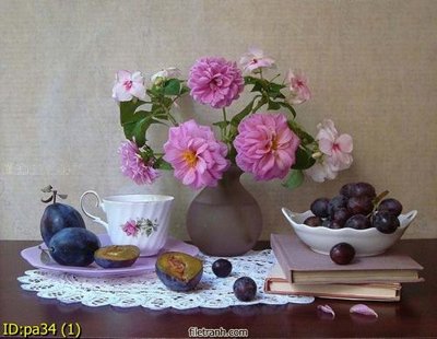 Tải file File tranh phòng ăn PA34 (gốc) chủ đề phong thủy