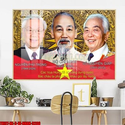 File gốc in mica File in tranh bác trọng bác giáp bác hồ 3 vị vĩ nhân nước việt nam thietke 198 chất lượng
