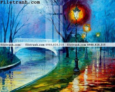 Mua file ảnh gốc tranh ve tay son dau nhieu mau tuyet dep 4023 (chất lượng cao)