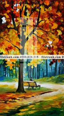 Hình ảnh file gốc in trần nhà tranh ve tay son dau nhieu mau tuyet dep 4030