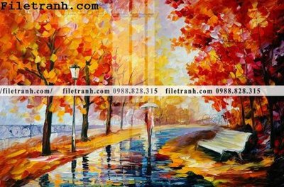 File in lụa tranh ve tay son dau nhieu mau tuyet dep 4036 (chất lượng cao) tranh ve tay son dau nhieu mau tuyet dep 4036