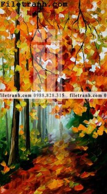 File gốc tranh ve tay son dau nhieu mau tuyet dep 4056 (chuẩn CMYK) cho nhà in