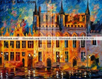 File tranh tranh ve tay son dau nhieu mau tuyet dep 4094 (ảnh gốc) in trần xuyên sáng