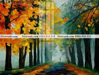 File tranh tranh ve tay son dau nhieu mau tuyet dep 4099 (ảnh gốc) in trần xuyên sáng