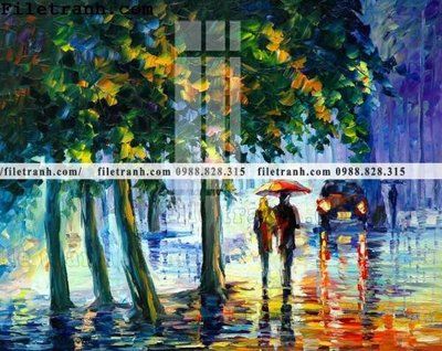 File tranh quảng cáo tranh ve tay son dau nhieu mau tuyet dep 4125 (file gốc) chuyên nghiệp