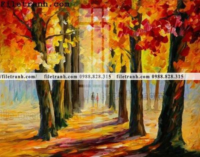 Tải file tranh ve tay son dau nhieu mau tuyet dep 4165 (PSD) cho in tranh kính