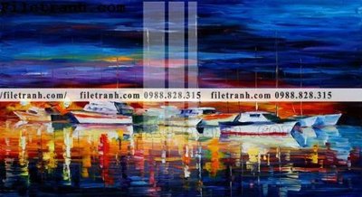 Tải file tranh ve tay son dau nhieu mau tuyet dep 4186 (gốc) in trên mọi chất liệu