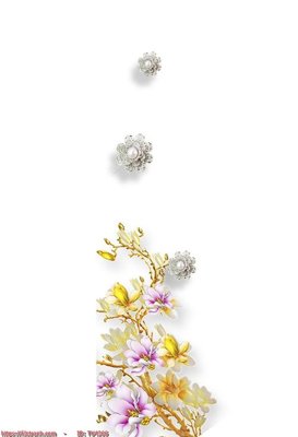 File tranh File in tủ nhựa TU4366 (file gốc) chủ đề phong thủy