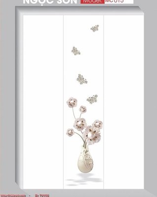 File gốc File in tủ nhựa TU4416 (in lụa) tranh phong thủy