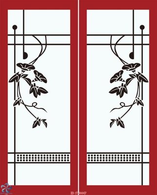 File in lụa File in tủ nhựa TU4447 (chất lượng cao) File in tủ nhựa TU4447