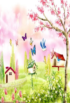 File tranh File in tủ nhựa TU5064 (ảnh gốc) in trần xuyên sáng