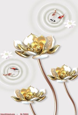 File gốc File in tủ nhựa TU5094 (in lụa) tranh mã đáo