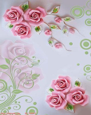 Ảnh gốc File in tủ nhựa TU5473 (độ nét cao) in tráng gương