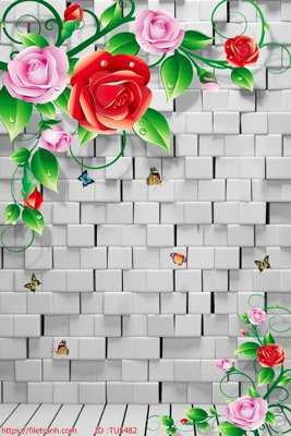 File tranh File in tủ nhựa TU5482 (file gốc) chủ đề phong thủy