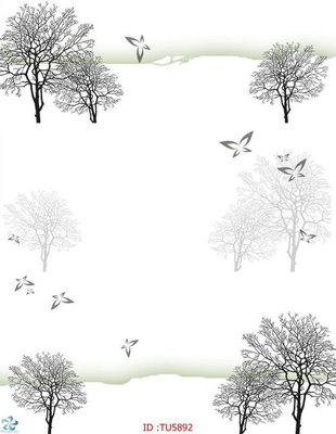 File in trần File in tủ nhựa TU5892 (bản gốc) phong cảnh