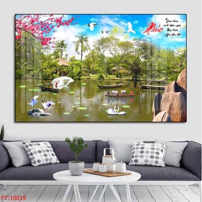 Tải file PSD File tranh phong thủy 10019 (nguyên layer) để in