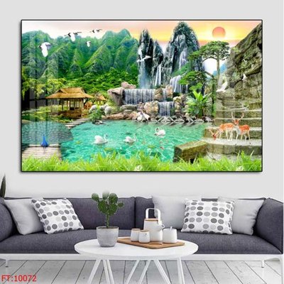 Tải file File tranh phong thủy 10072 (gốc) làm tranh trang trí