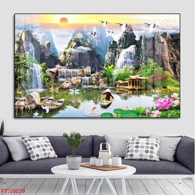 File tranh File tranh phong thủy 10079 (file gốc) chủ đề phong thủy