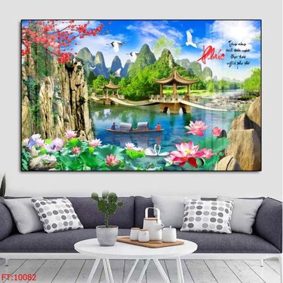 Tải file File tranh phong thủy 10082 (gốc) làm file thiết kế