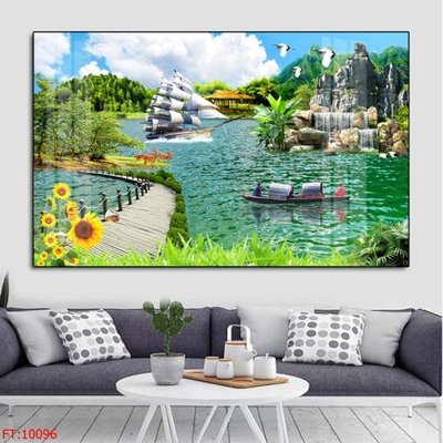 File PSD File tranh phong thủy 10096 (bản gốc) đã tách nền