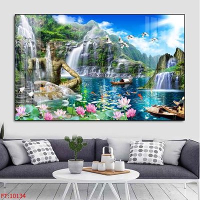 File gốc in tráng gương File tranh phong thủy 10134 chi tiết