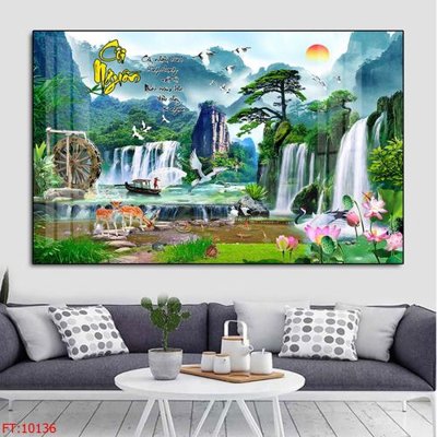 File in lụa File tranh phong thủy 10136 (hoa văn) File tranh phong thủy 10136