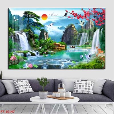 Download file tranh File tranh phong thủy 10147 (file gốc PSD)