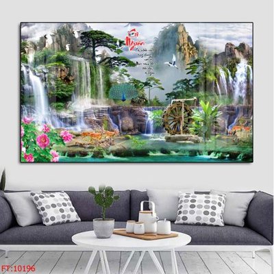 Tải file File tranh phong thủy 10196 (gốc) làm file tranh quảng cáo