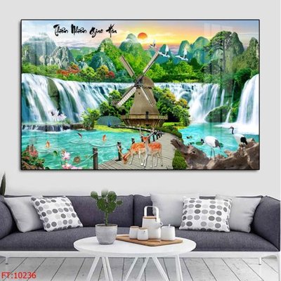 File ảnh gốc File tranh phong thủy 10236 không vỡ nét