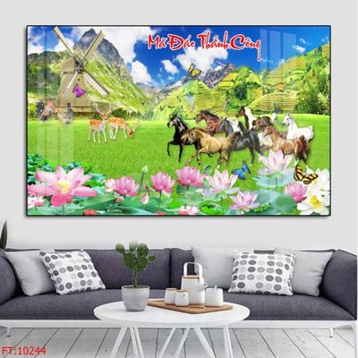 File gốc File tranh phong thủy 10244 (chuẩn màu) cho in offset