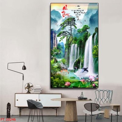 Tải file File tranh phong thủy 10246 (ảnh gốc) in tranh kính