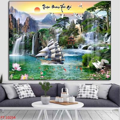 File gốc File tranh phong thủy 10254 (PNG) chất lượng cao