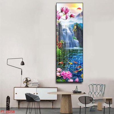 File PSD File tranh phong thủy 10258 (gốc) tách lớp chi tiết