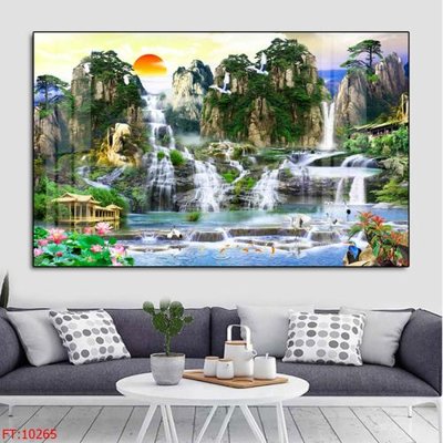 Tải file File tranh phong thủy 10265 (gốc) làm file in ấn