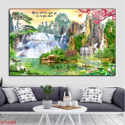 File gốc File tranh phong thủy 10269 (chủ đề hiện đại) trang trí