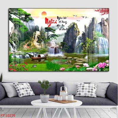 File gốc in mica File tranh phong thủy 10275 chất lượng