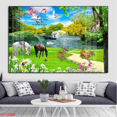 Tải file File tranh phong thủy 10304 (ảnh gốc) in tráng gương