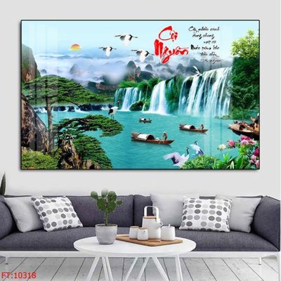 Download file gốc File tranh phong thủy 10318 (in mica) trong suốt