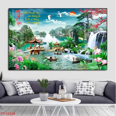 Tải file File tranh phong thủy 10319 (gốc) in trên mọi chất liệu