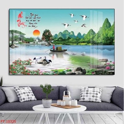 File PSD File tranh phong thủy 10325 (bản gốc) dễ dàng edit