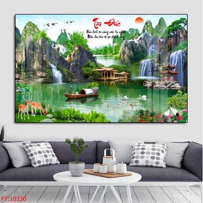 Tải file File tranh phong thủy 10330 (gốc) làm file tranh quảng cáo