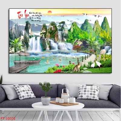 Tải file File tranh phong thủy 10331 (ảnh gốc) file AI/EPS