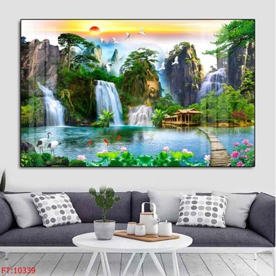 File gốc in ấn File tranh phong thủy 10339 chất lượng vượt trội