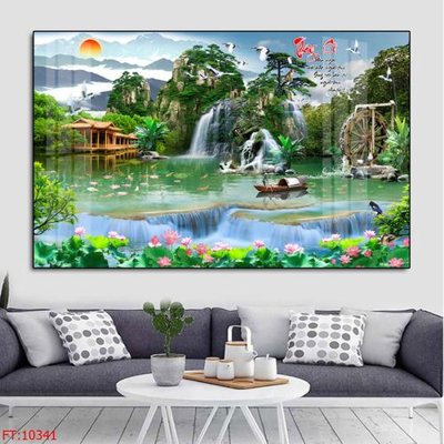 File gốc File tranh phong thủy 10341 (in mica) làm quà tặng