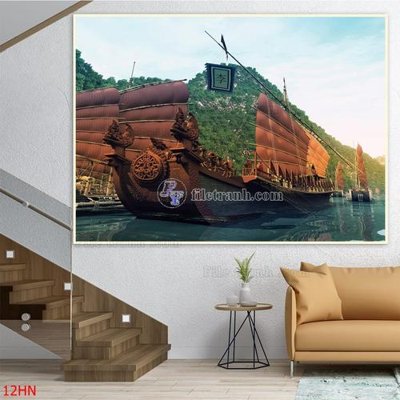 Mua file gốc File tranh hà nội xưa 12HN (PSD) tại Filetranh.com