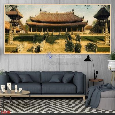 Chi tiết file ảnh File tranh hà nội xưa 16HN sắc nét