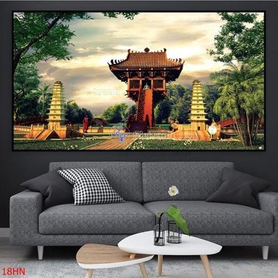 Tải file File tranh hà nội xưa 18HN (gốc) làm file tranh quảng cáo